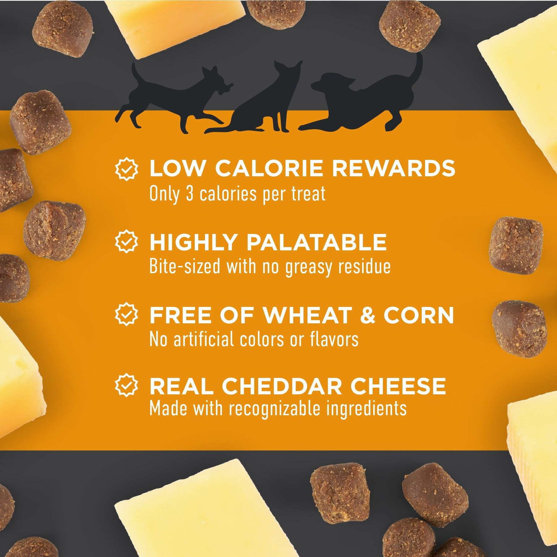 Cloud Star Chewy Tricky Trainers Cheddar Flavor Dog Treats