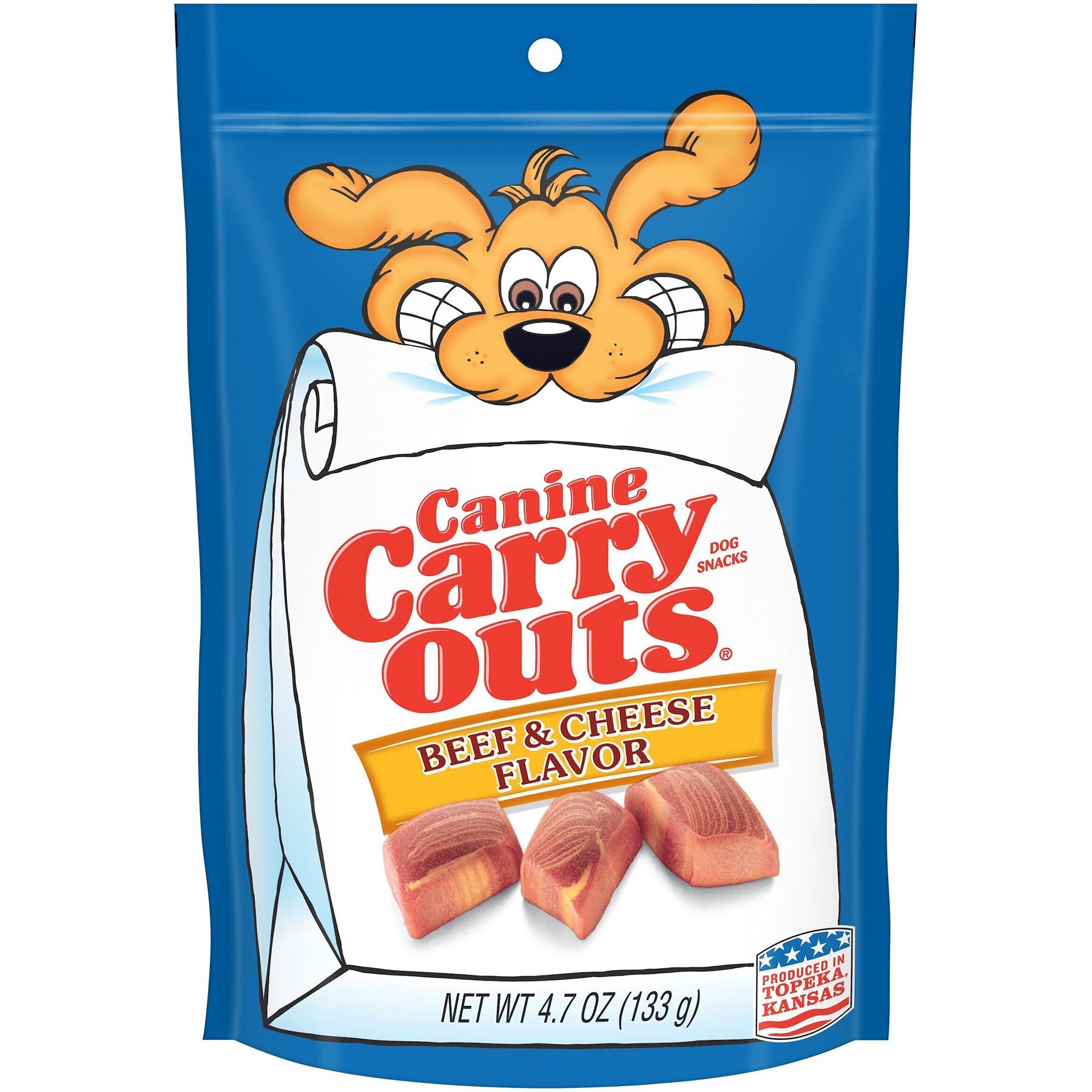 Canine Carry Outs Beef & Cheese Flavor Dog Treats