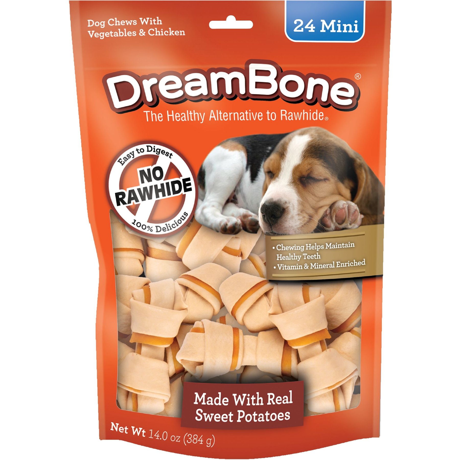 DreamBone Mini Sweet Potato Chews Dog Treats