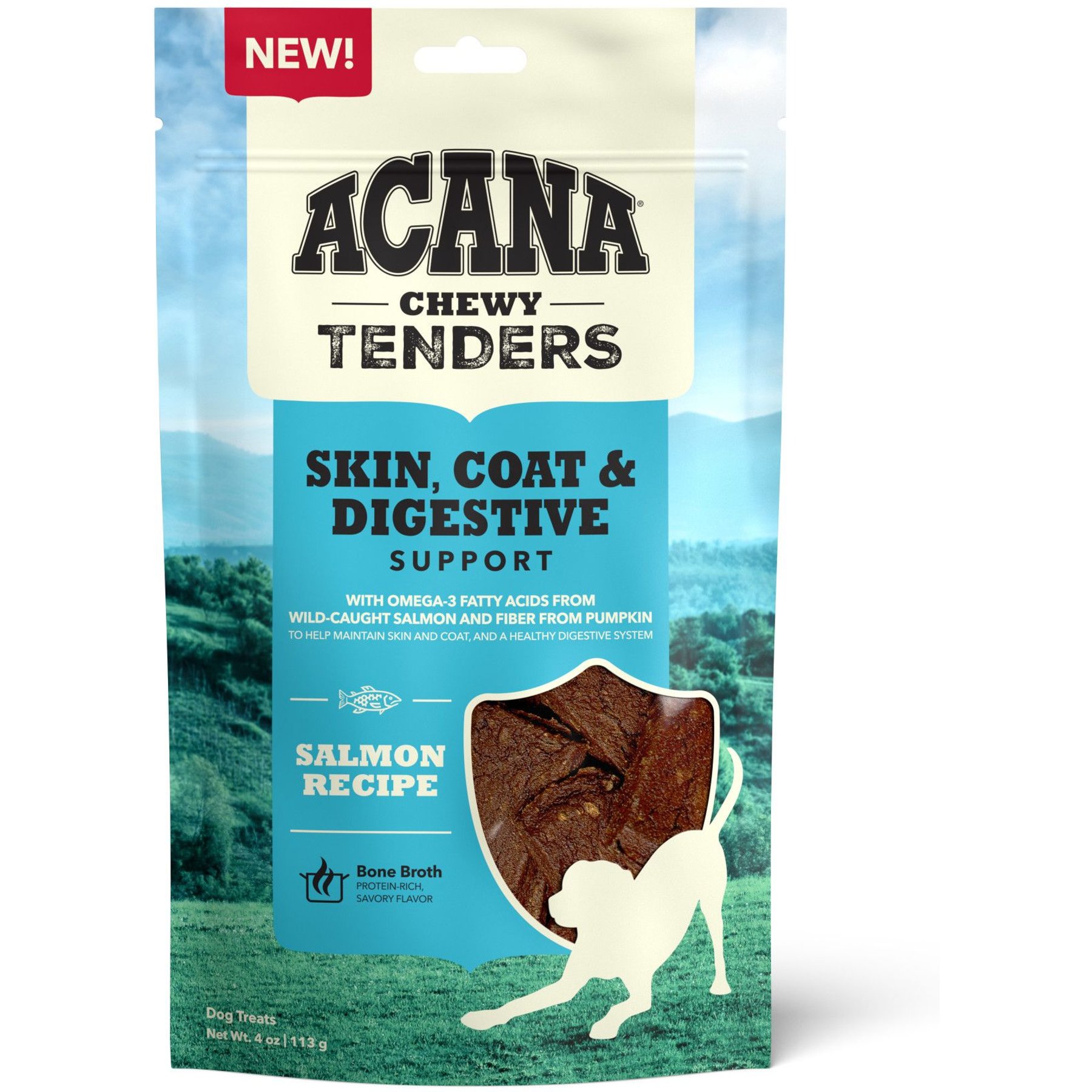 ACANA Chewy Tenders Jerky Dog Treats, 4-oz bag