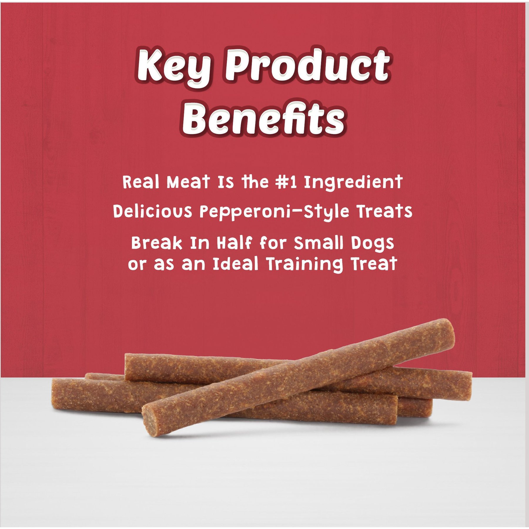 Blue Buffalo Blue Stix Chicken Recipe Pepperoni-Style Dog Treats