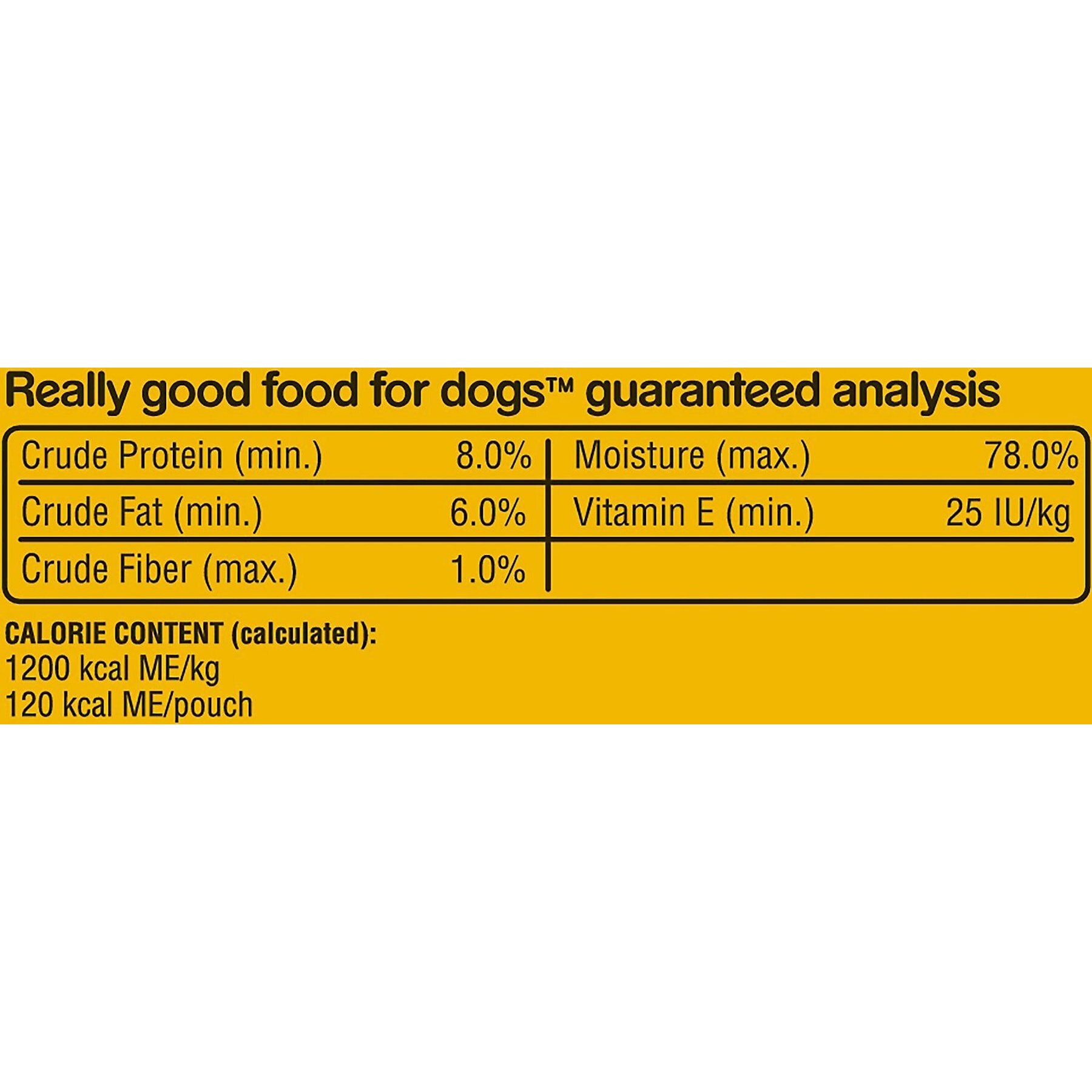 Pedigree Chopped Ground Dinner Bacon & Filet Mignon Flavor Wet Dog Food