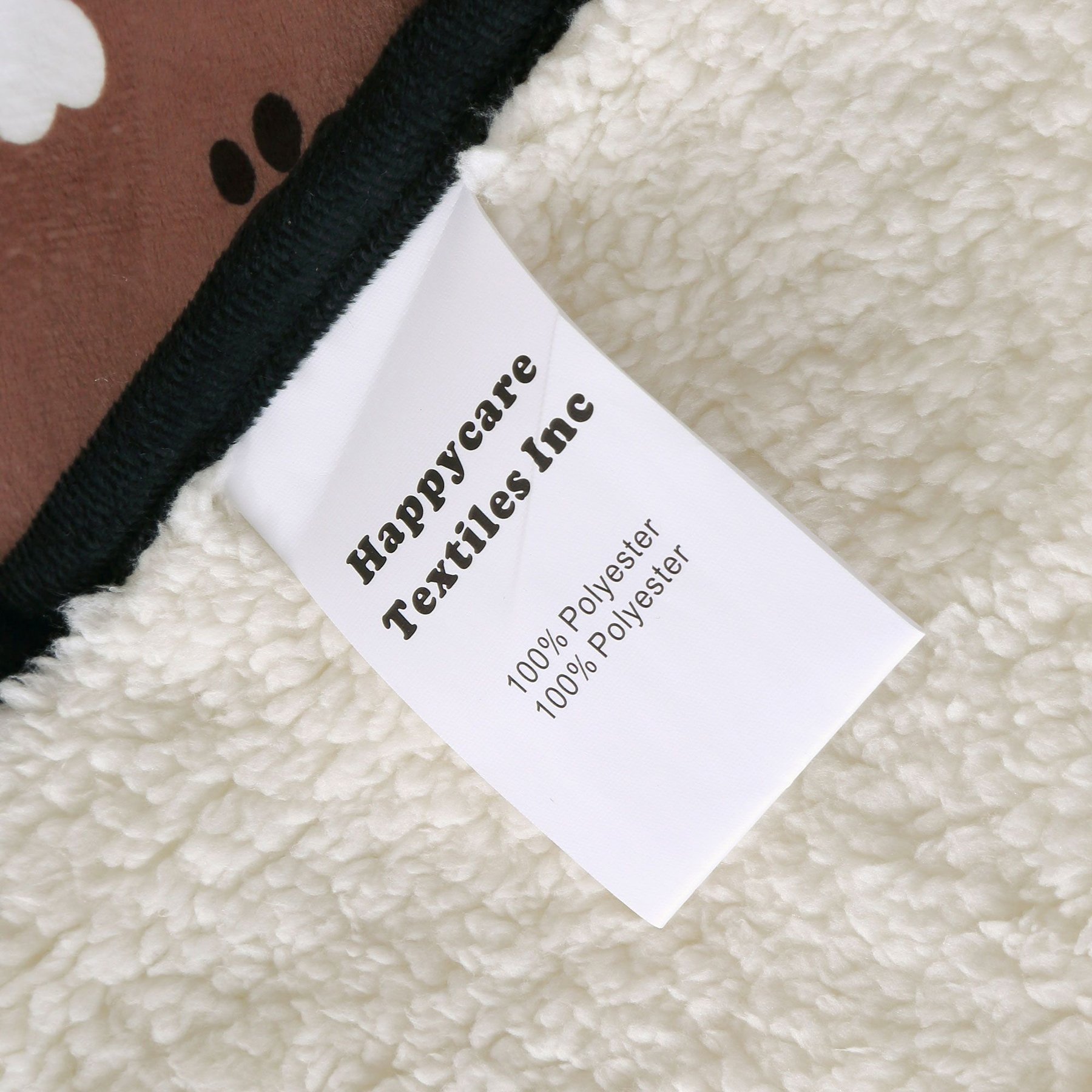 HappyCare Textiles advanced Pets Print cozy Waterproof Cat & Dog blanket