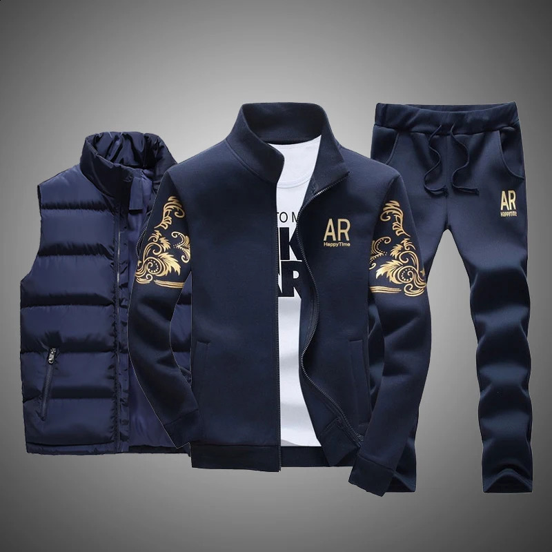 Tracksuits Men Sporting Gyms Mens Vest Set Casual Outfit Sportswear Fitness Clothing Bodybuilding Male Sweat Suits 5XL 6XL 241122