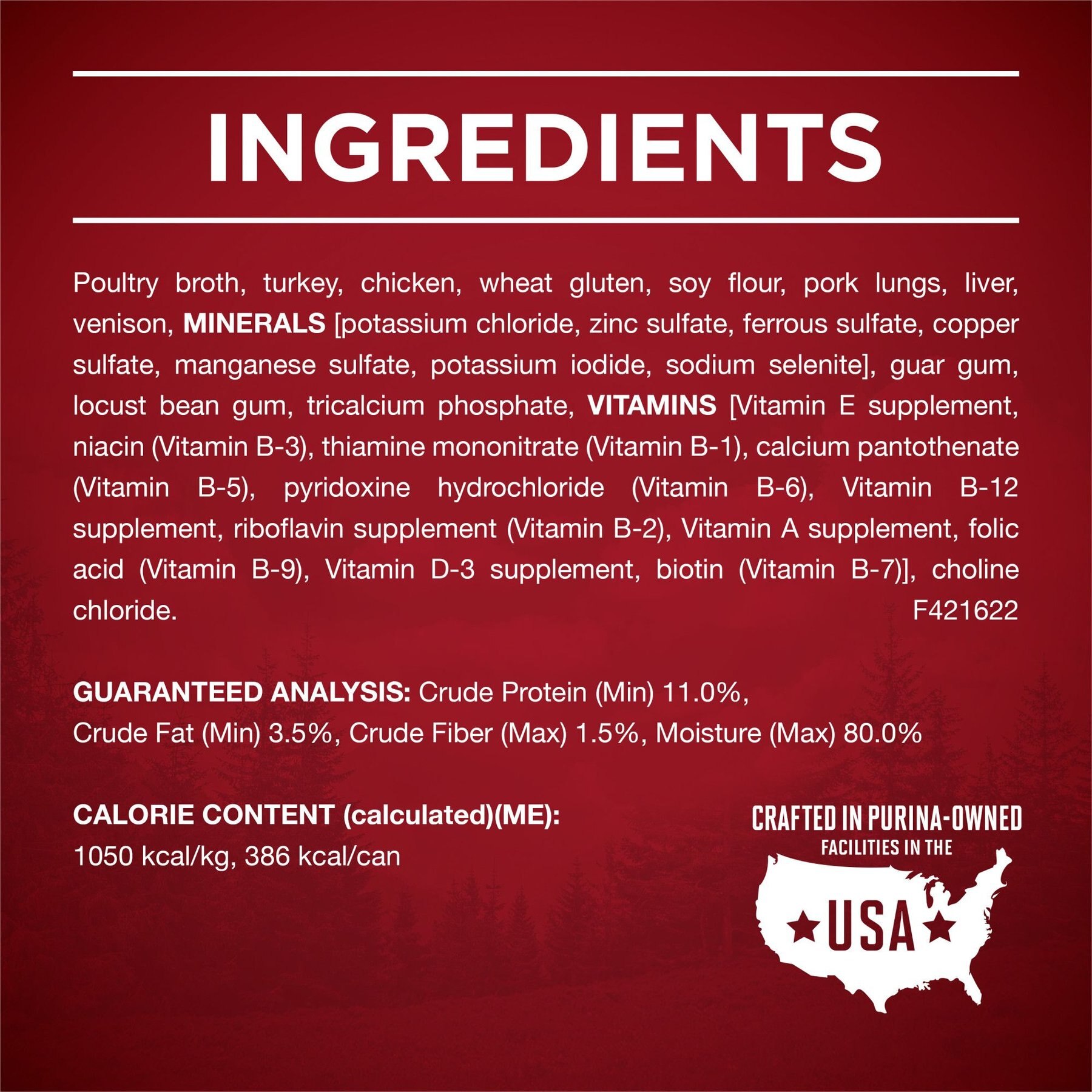 Purina ONE SmartBlend True Instinct Tender Cuts in Gravy with Real Turkey & Venison Canned Dog Food