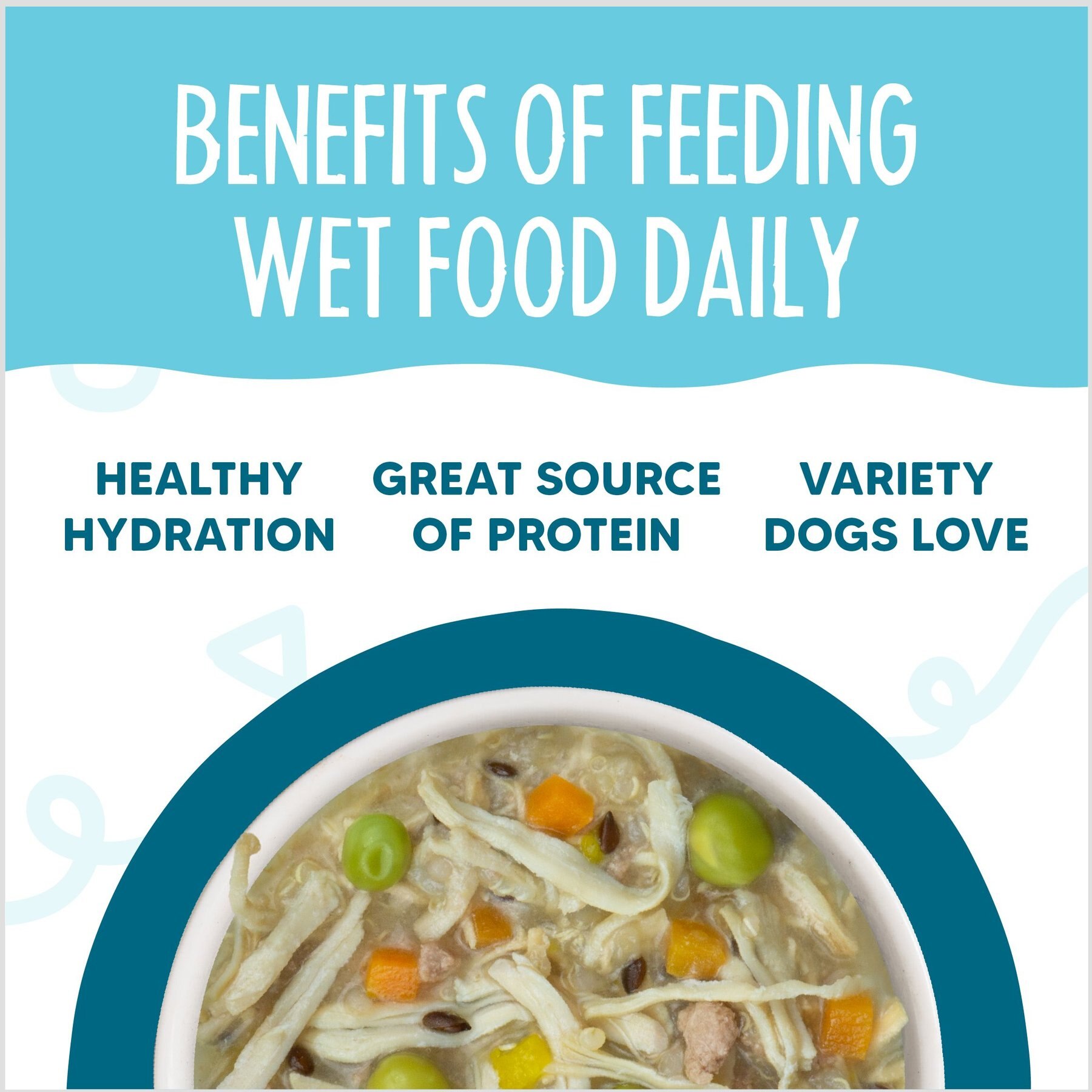 Weruva Meals 'n More Natural Wet Dog Food, Funky Chunky Plus Skin & Coat Health, 3.5-oz cup, 12 count