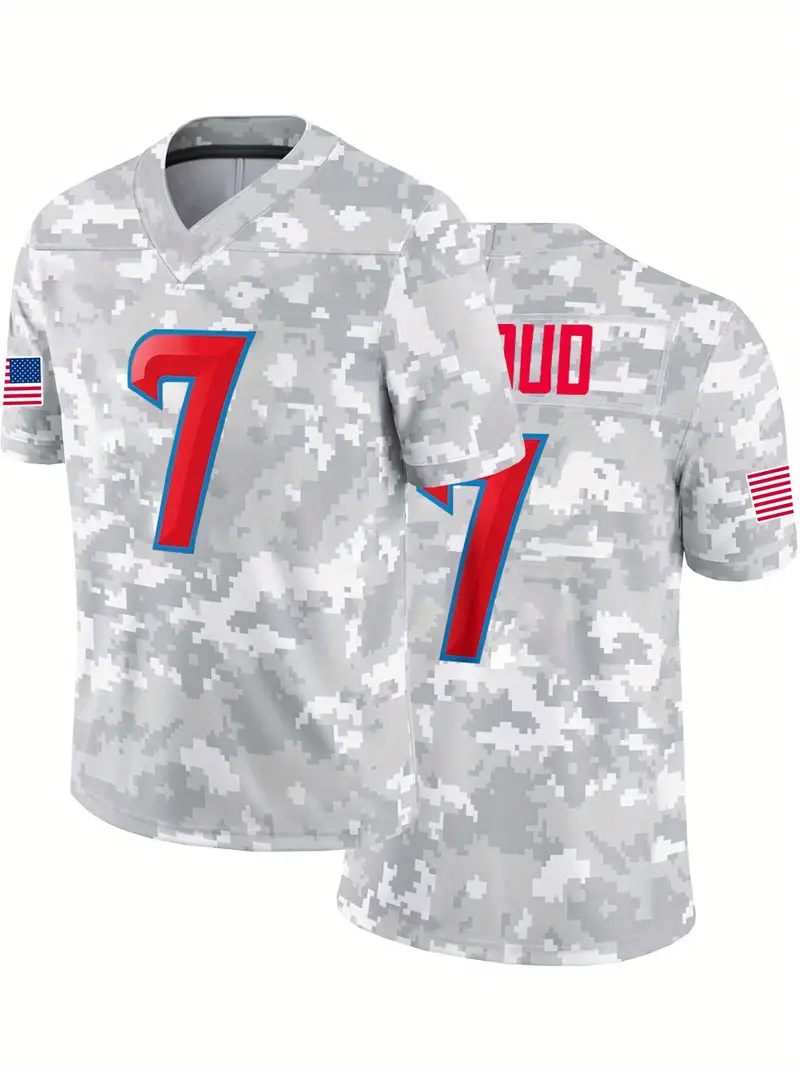 2024 Camo Salute To Service Pullover Football Jersey individuation Custom Any Name Number Football Jerseys S-XXXL Mens Womens Youth 8888888