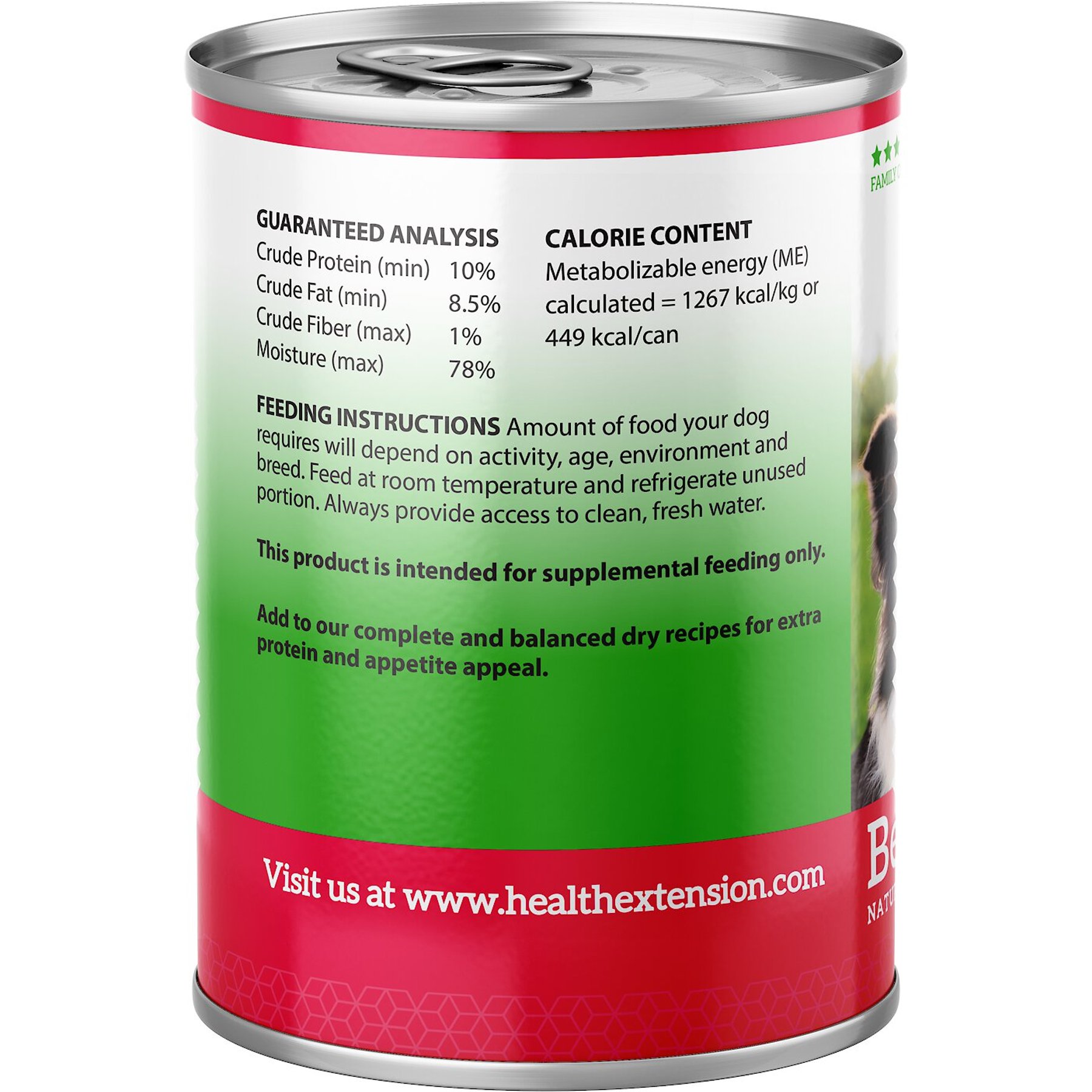 Health Extension Grain-Free Beef Canned Dog Food