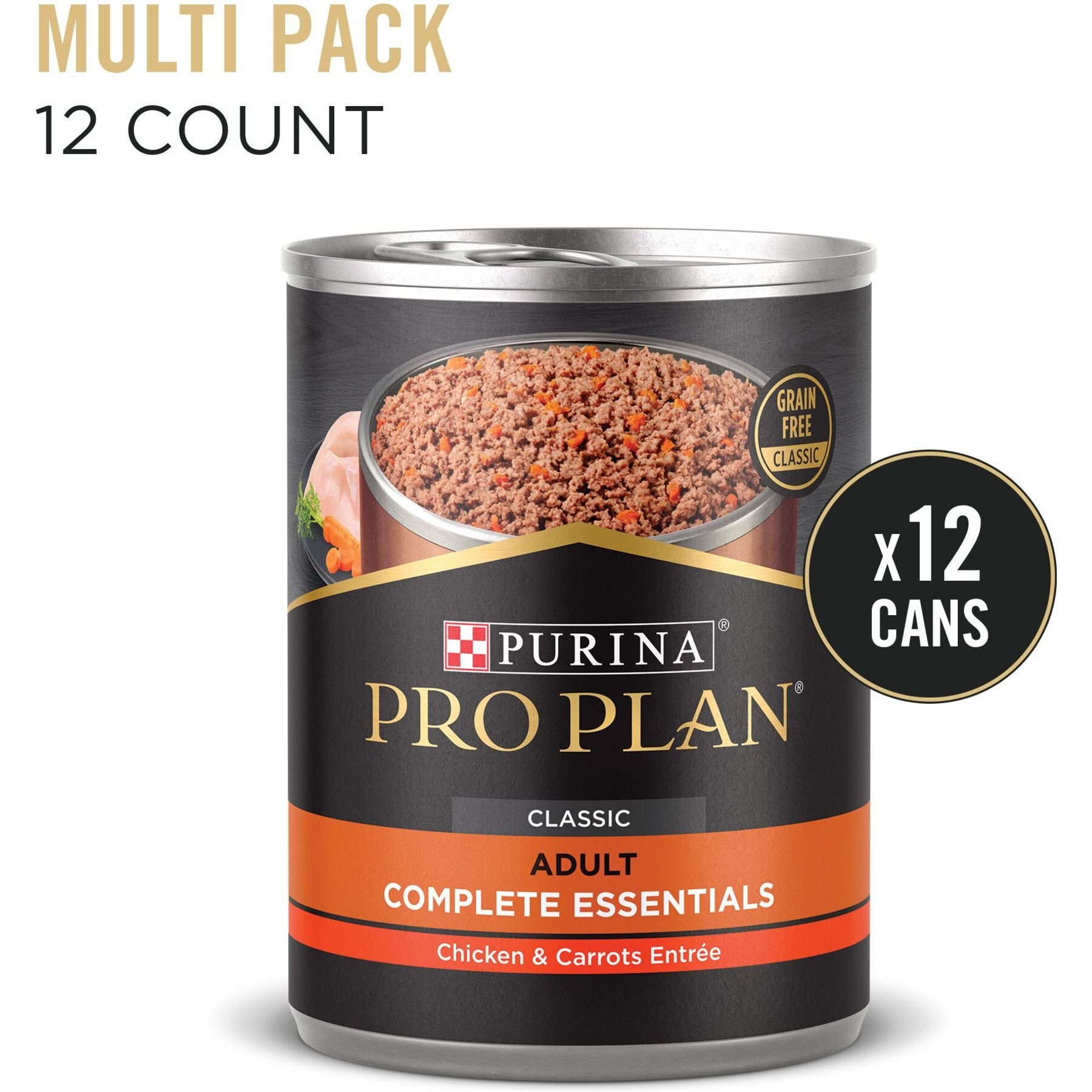 Purina Pro Plan Savor Adult Grain-Free Classic Chicken & Carrots Entree Canned Dog Food