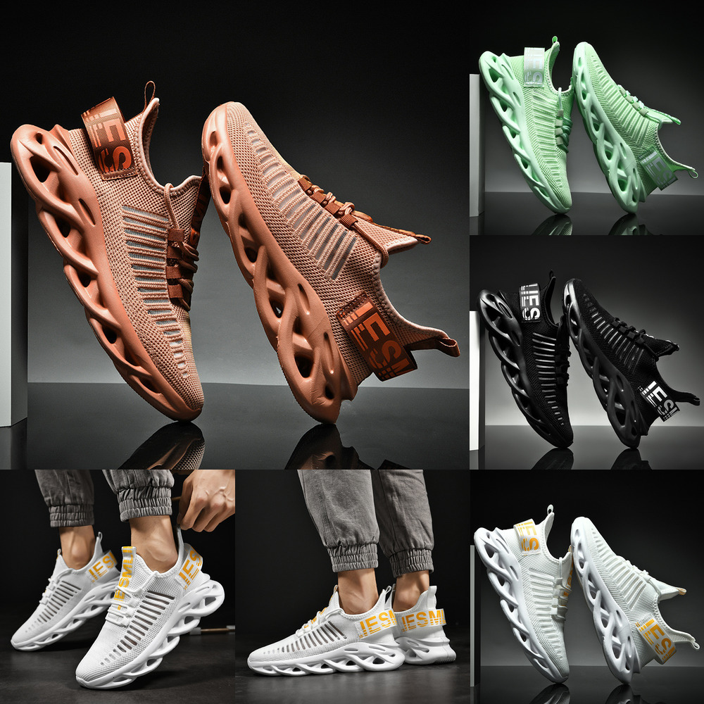 Women And Fashion Men Running Shoes Blade Breathable Shoes Soft Bottom Shoes Casual Sports Shoes