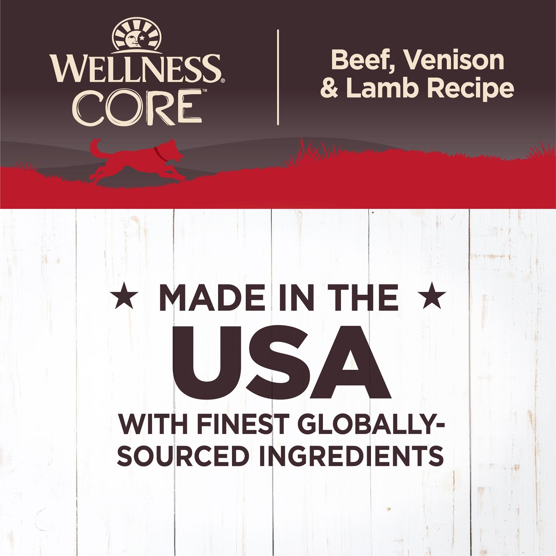 Wellness CORE Grain-Free Beef, Venison & Lamb Formula Canned Dog Food