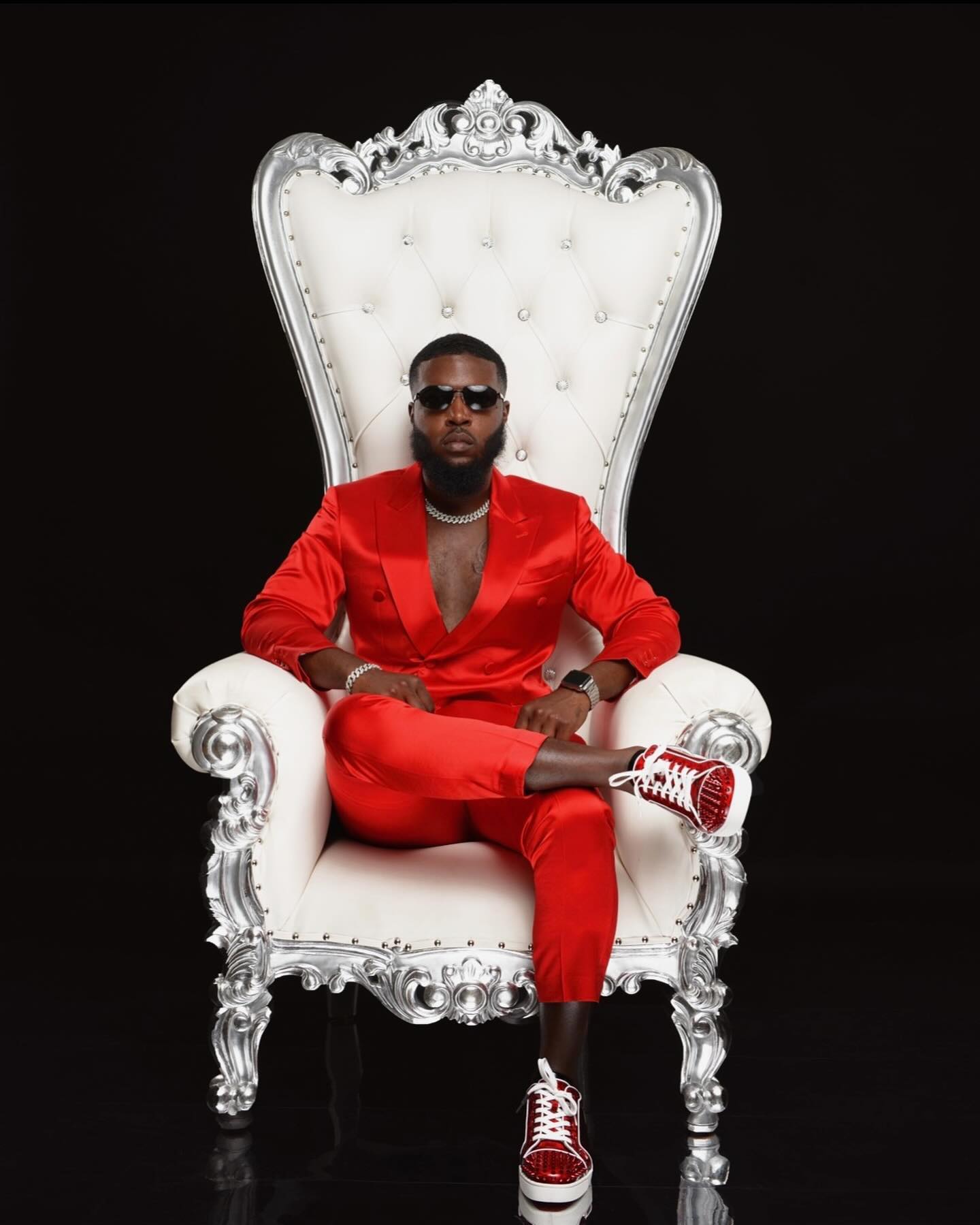 Red Cool Orange Mens Suit Peaked Lapel Wedding Tuxedos Two Pieces Groom Wear Double Breasted Formal Prom Evening Blazers With Jackets And Pants