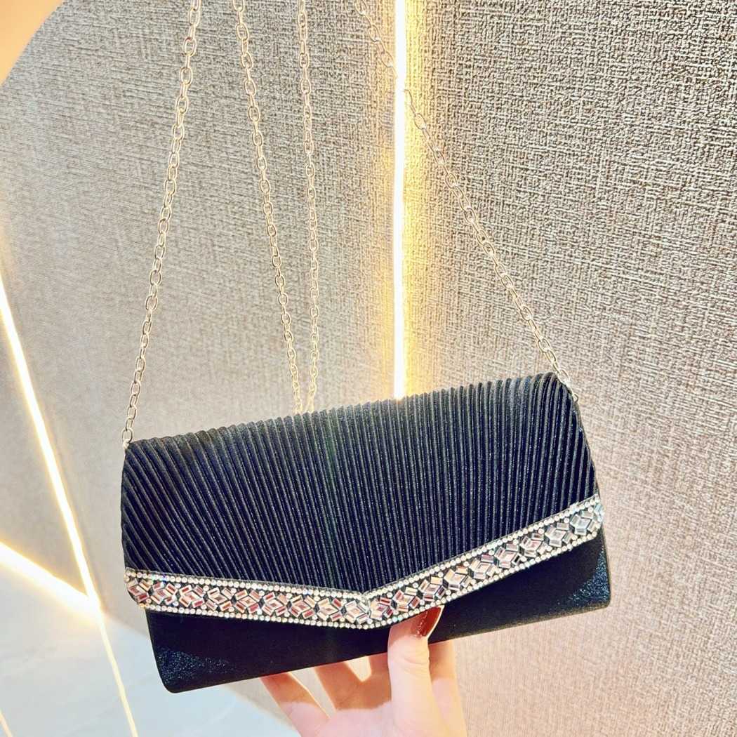 handheld bag womens evening dress banquet bag chain bar small bag celebrity crossbody evening bag handheld bag 241122