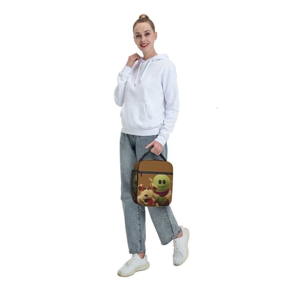 Nanalan Mona And Russer Insulated Bags Thermal Meal Container Leakproof Tote Lunch Box Food Bag Beach Outdoor