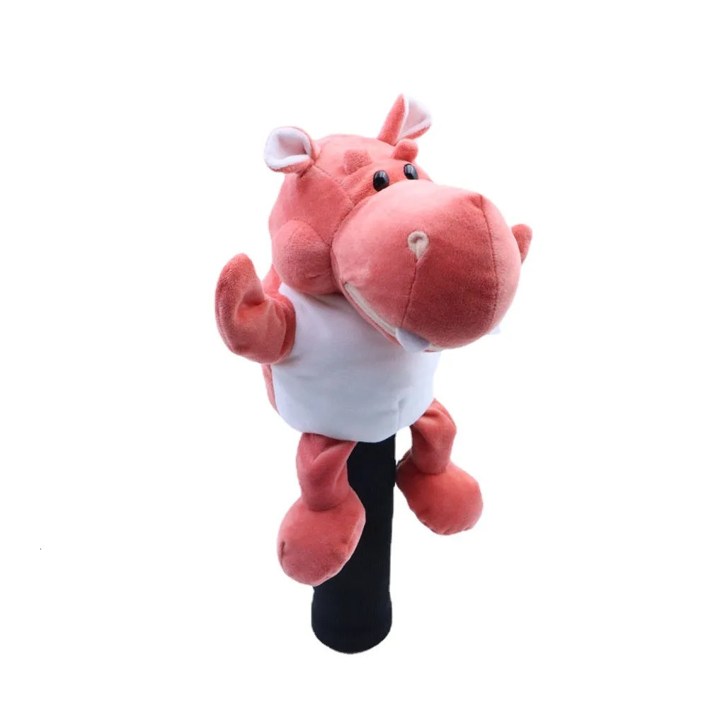 All kinds of Plush Animal Golf Head Covers Driver 460cc #1 Headcovers Golf Head Protector Mascot Novelty Cute Gitfs 240409