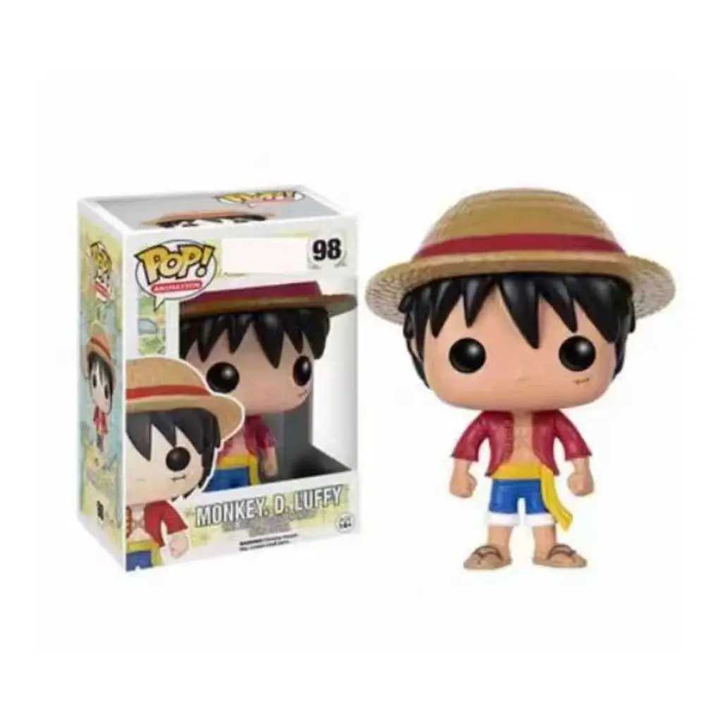 Action Toy Figures Funko Pop Piece Figure Luffy Chopper AISI Luo Luffytaro Action Figure Anime Toy Decoration Collection Children Birthday Gift Y25022