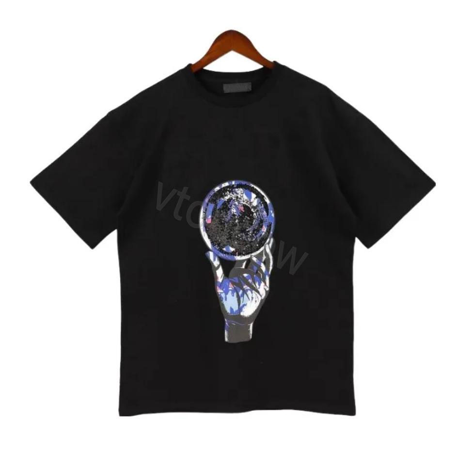 Designer Shirt Man Tee for Mens Hip Hop T Retro Oversized Red Heart Snake Spray Tshirt Woman black white Short Sleeve Cotton Breathable Crew Neck t shirt Summer s-xl