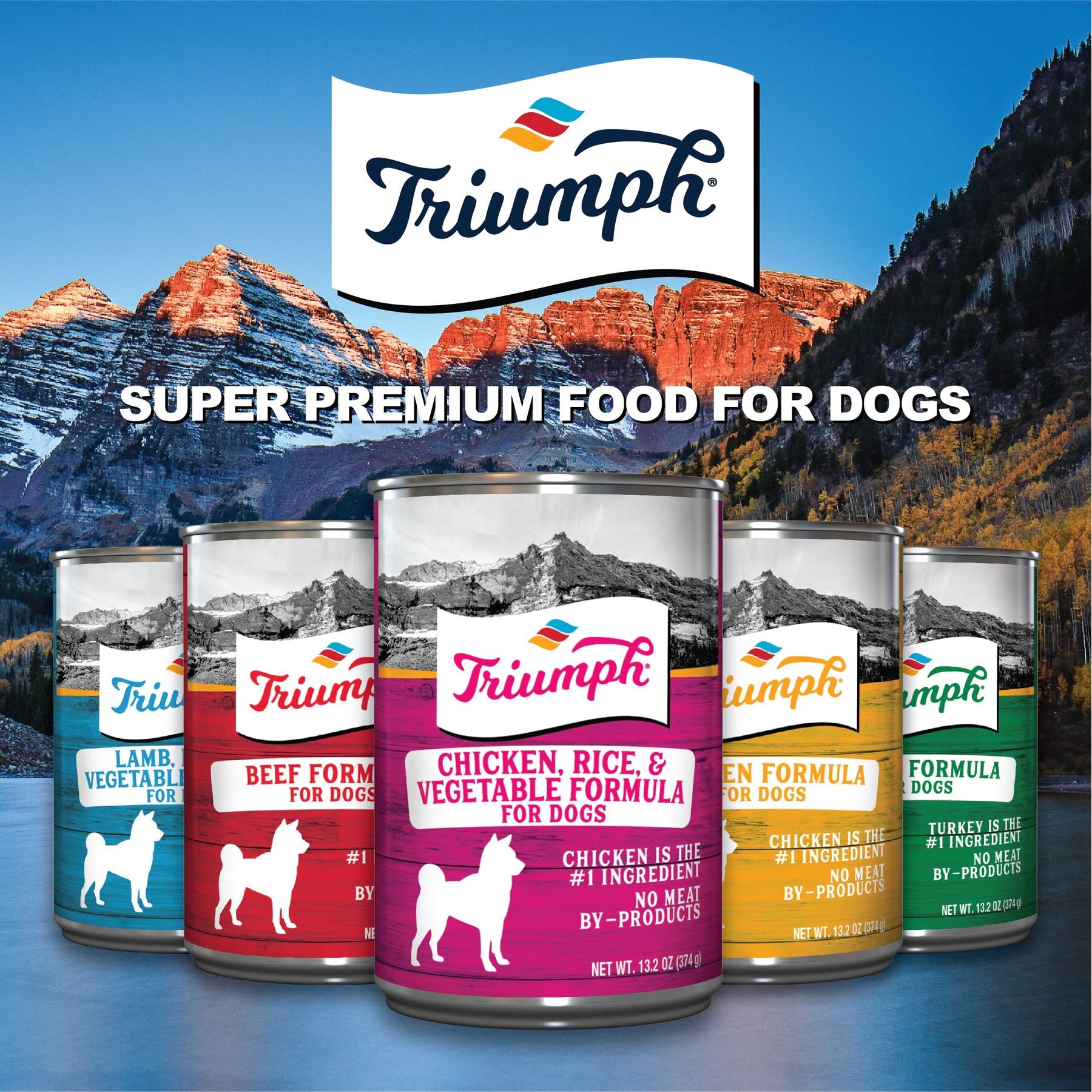 Triumph Chicken, Rice 'N Vegetable Formula Canned Dog Food