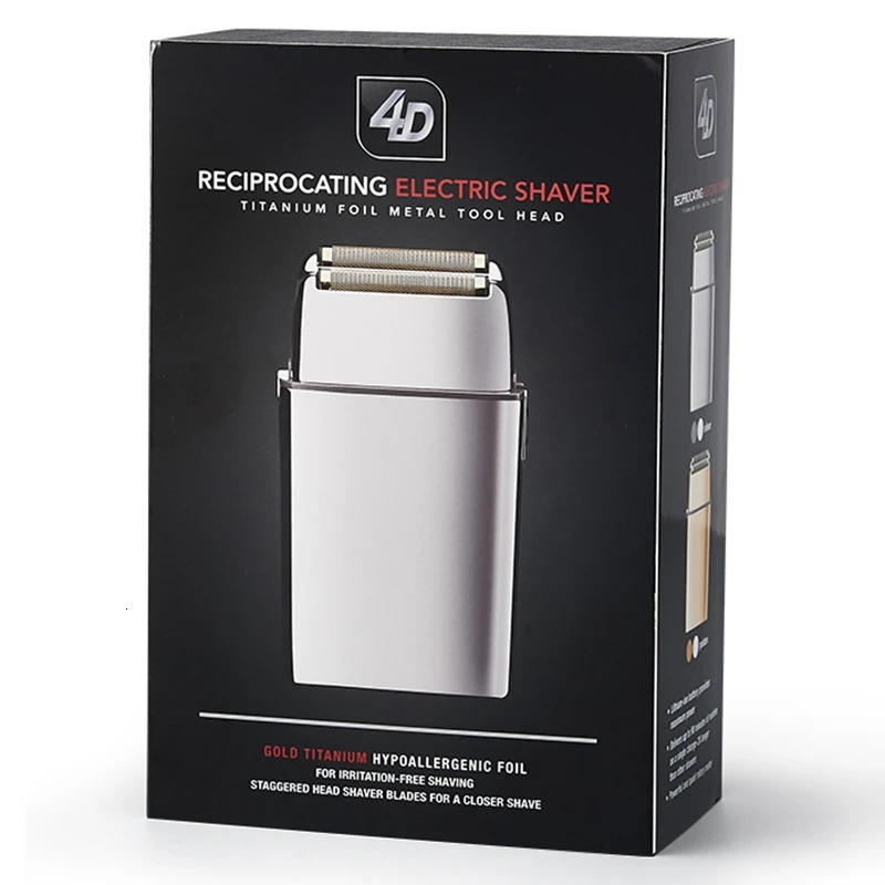 Pro Fx02 Cordless Metal Hair Salon Mens Shaver Electric Shaver Fading Shaver Rechargeable Shaver 241206