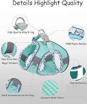 Petank formall Dogs No Pull, Puppy and Leashet, Easy Walk for Walking, Running, Training,mall Harness, Medium Dog Harness