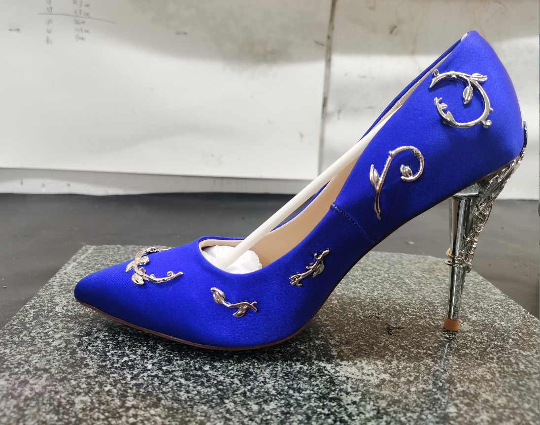 White Wedding Heels For Women - Elegant Silk Design, High New Hot Heel Bridal Shoes