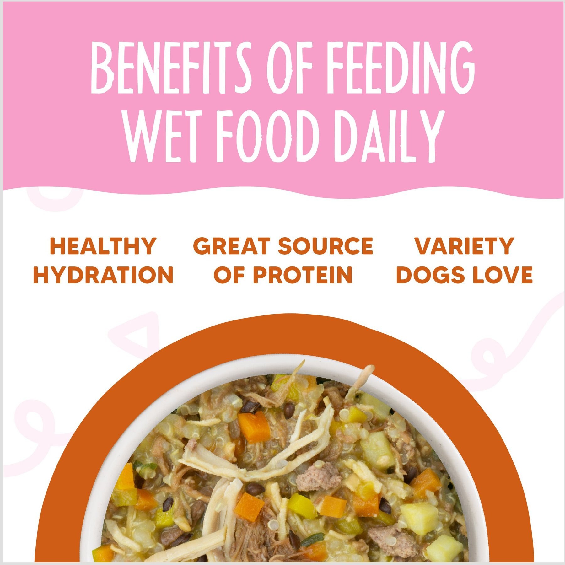 Weruva Meals 'n More Natural Wet Dog Food, Wok The Dog Plus Digestive Support, 3.5-oz cup, 12 count