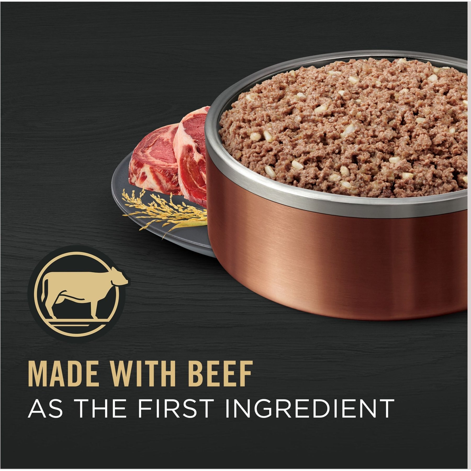 Purina Pro Plan Complete Essentials Beef & Rice Entree Wet Dog Food