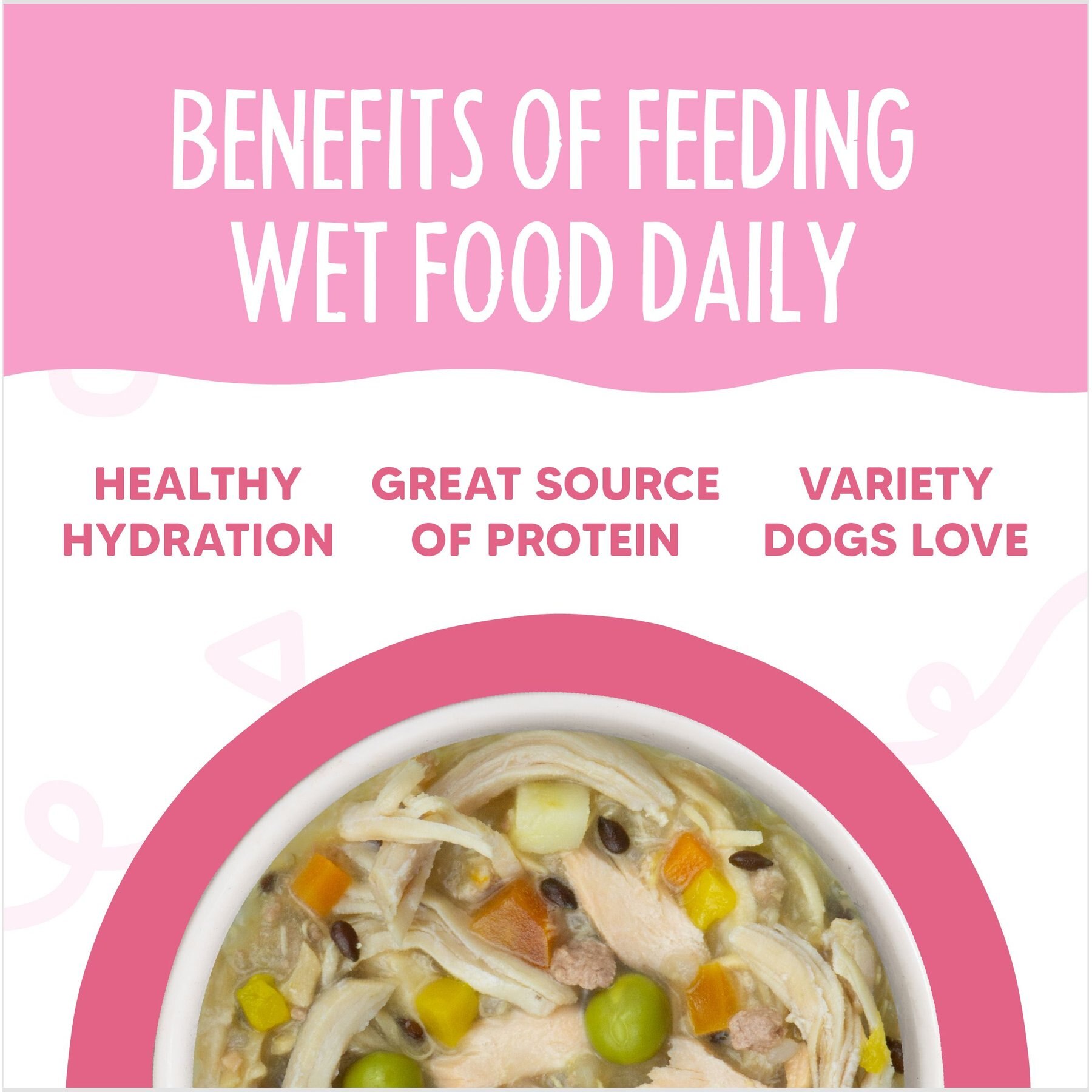 Weruva Meals 'n More Natural Wet Dog Food, Belly Belly Nice! Digestive Support Variety Pack, 3.5-oz cup, 10 count