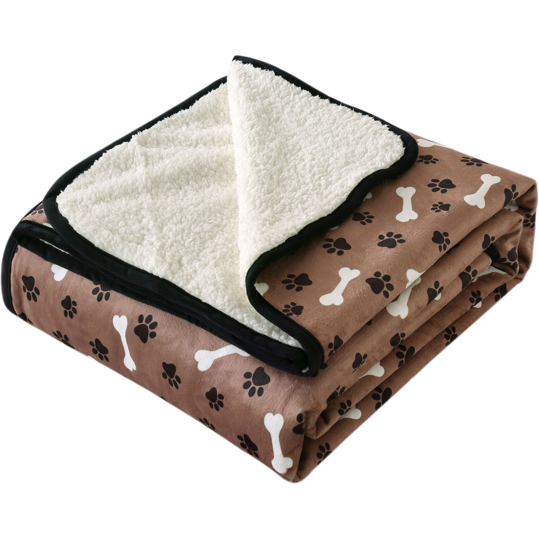 HappyCare Textiles advanced Pets Print cozy Waterproof Cat & Dog blanket