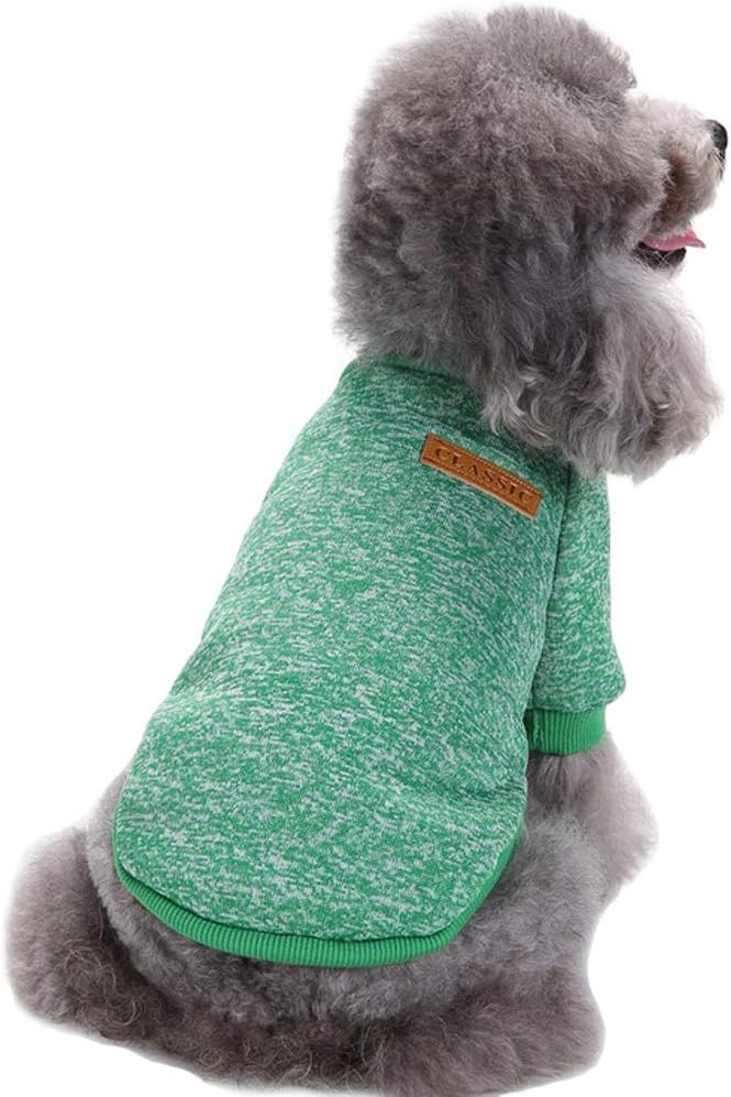 free shipping CHBORLESS Dog ic Knitwear Warm Winter Puppy Pet Coat Soft Sweater Clothing for Small Dogs (M