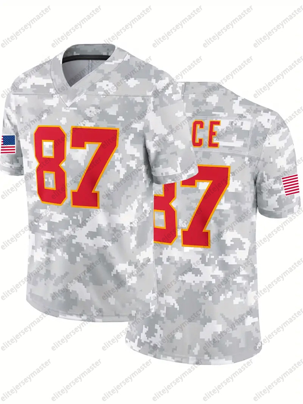 2024 Camo Salute To Service Pullover Football Jersey individuation Custom Any Name Number Football Jerseys For Men Women Youth