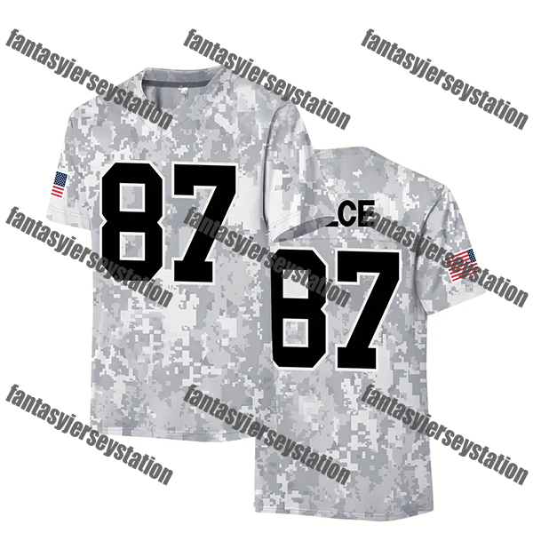 #26 Gibbs Jack Goff St. Brown 88 Lamb 2024 Camo Salute To Service Pullover Football Jersey individuation Football Jerseys S-XXXL Mens Womens Youth Cus