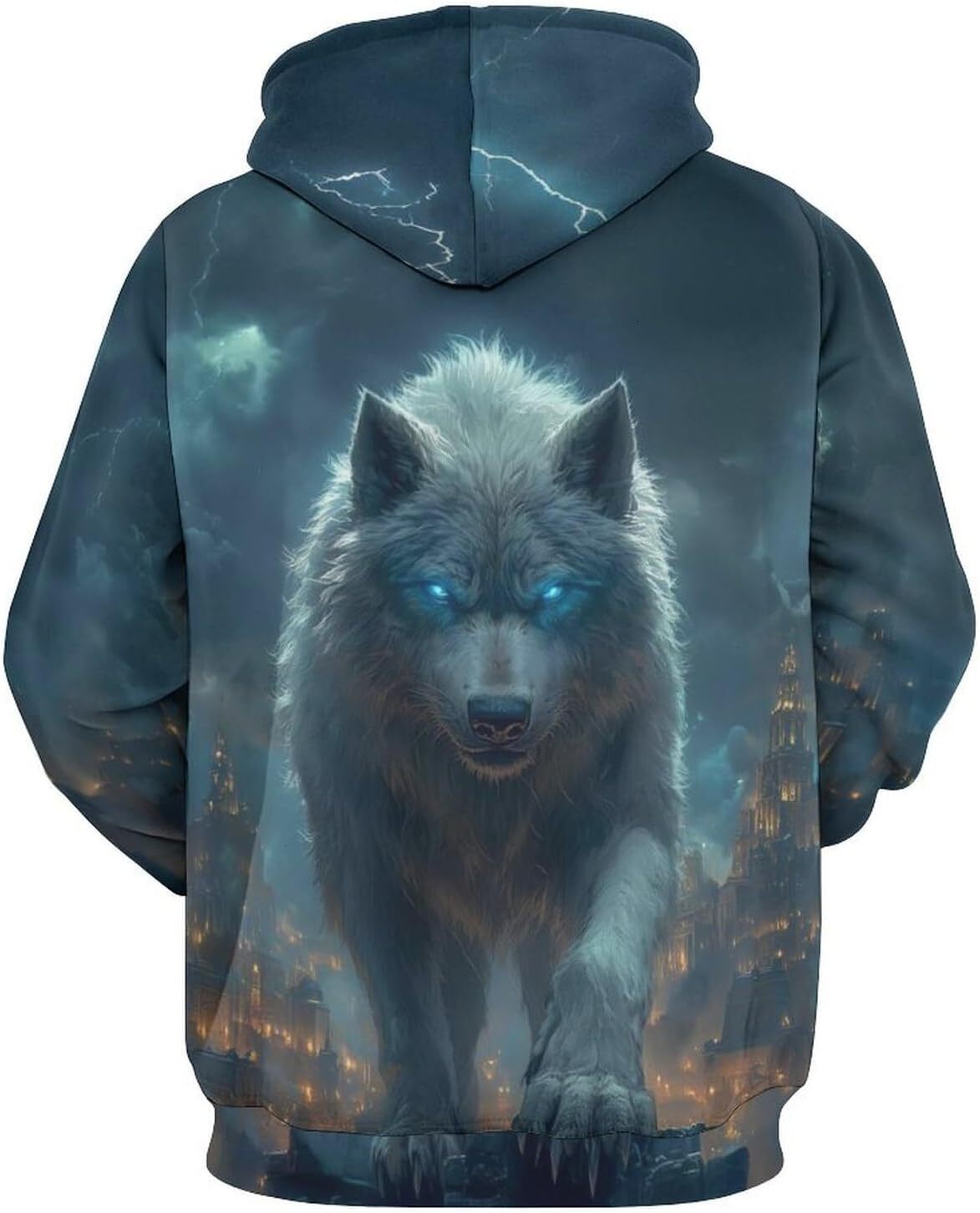 Hoodie for Mens Womens Mens Wolf 3d Printed Graphic Hoodie Shirt Autumn Winter Long Sleeve Animal Themed Sweatshirt Graphic Hoodies sweatshirt nice