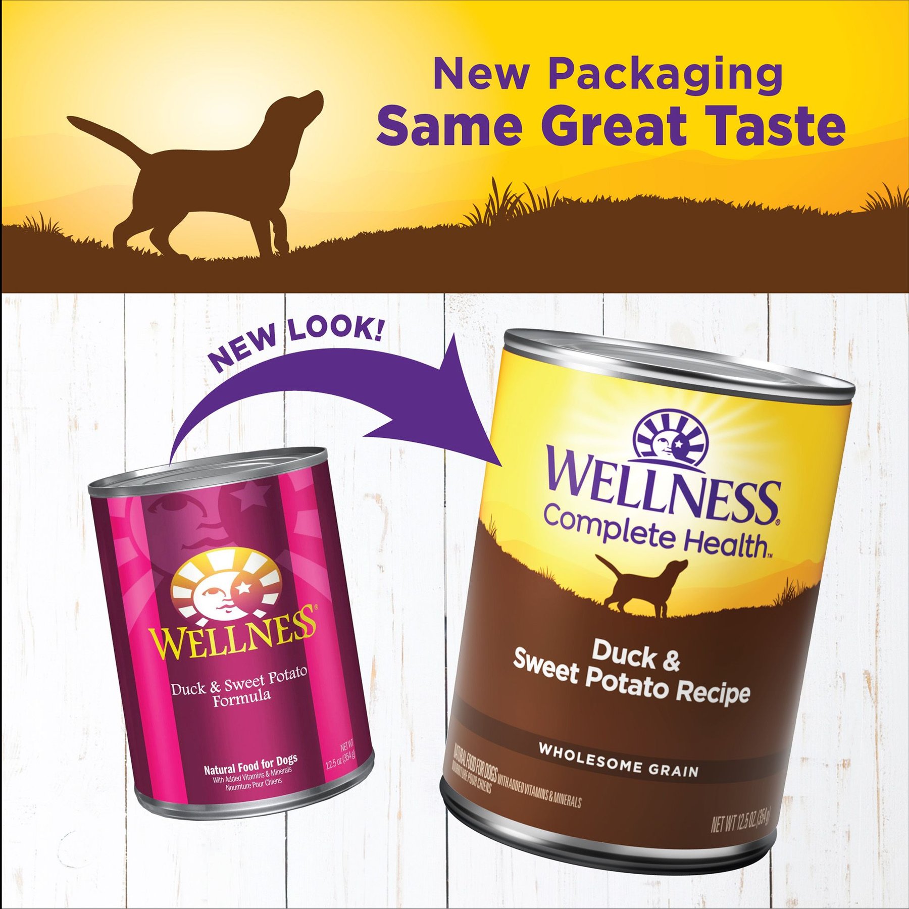 Wellness Complete Health Duck & Sweet Potato Formula Canned Dog Food