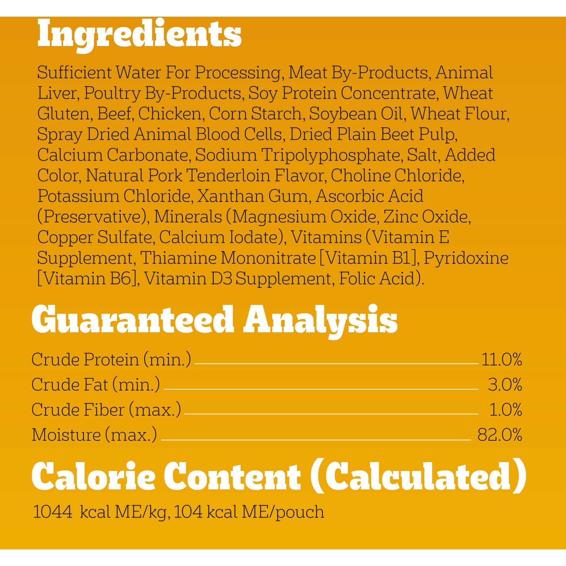 Pedigree High Protein Beef & Pork Tenderloin Flavor Cuts in Gravy Adult Dog Wet Food Pouches