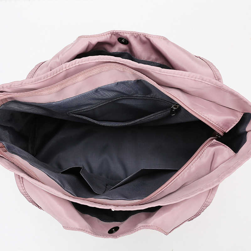 2023 new trendy oxford cloth womens bag handbag casual multi pocket large capacity travel bag fashion single shoulder dance bag