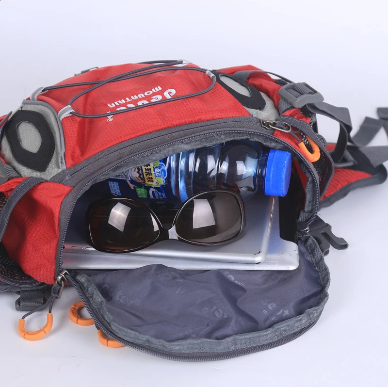 8L Sports Waist Bag Outdoor Hiking Riding Backpack Camping Travel Shoulder Bag Water Bottle Cycling Pack X352D 241121