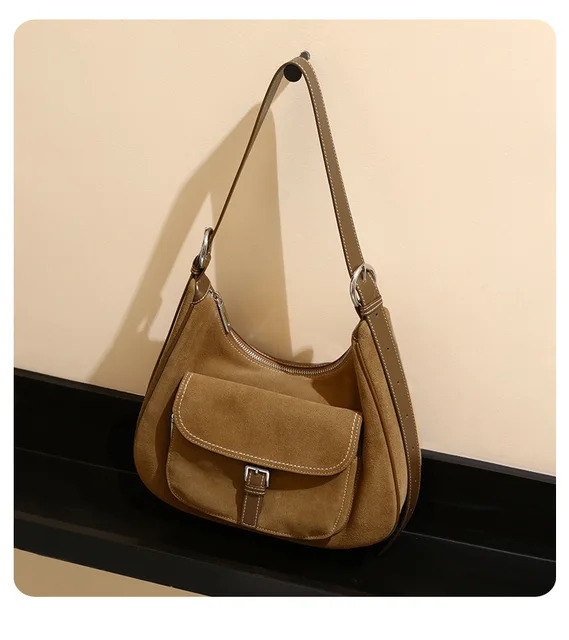 Retro Frosted Cowhide Women's Brand High Quality Large Capacity Shoulder Messenger Bag For Women Genuine Leather BagVoyage