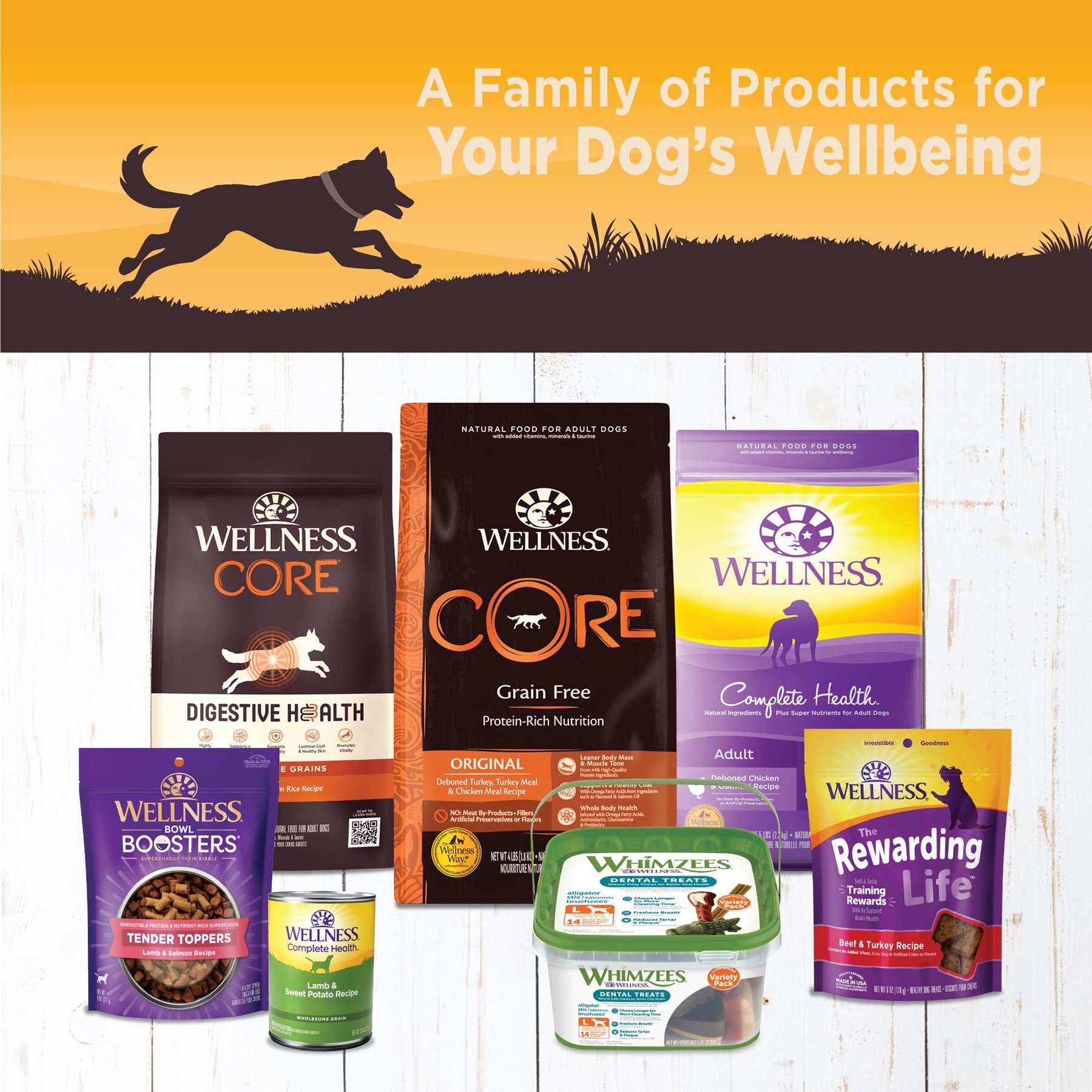 Wellness CORE 95% Grain-Free Chicken & Broccoli Canned Dog Food
