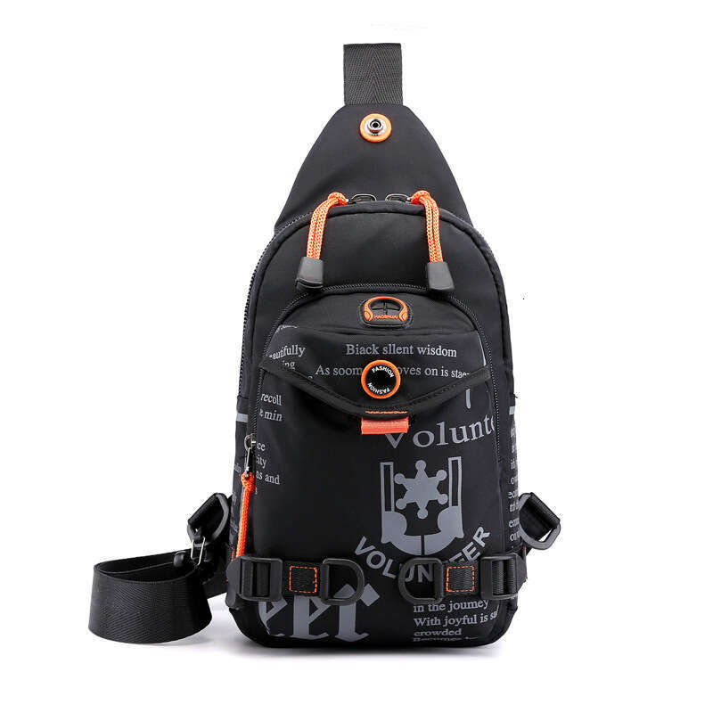 Men Shoulder Cross Body Chest Bag Sg Backpack Small Rucksack Knapsack Nylon Travel Male Messenger Side Bags