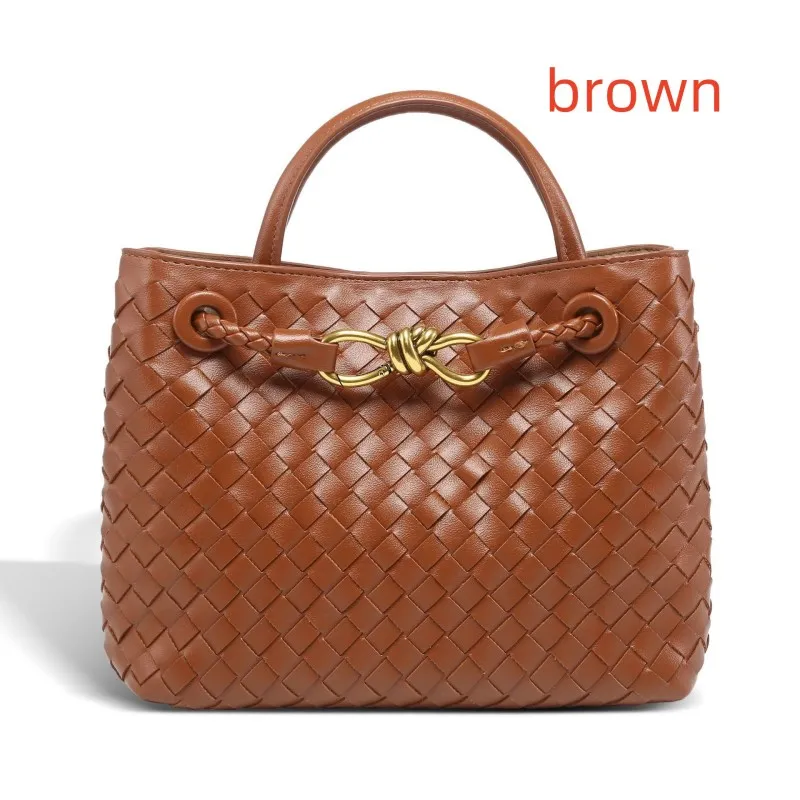 Designer bag andiamo crossbody genuine leather black crochet tote fashion handbag B Family 8-e new portable single graceful 998