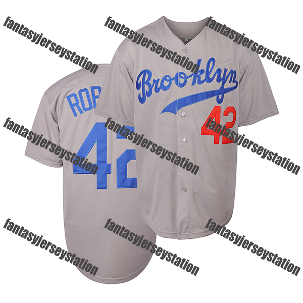 #17 Men's Shohei Relaxed Ohtani 42 Robinson Fit Embroidered V-Neck Button Up Short Sleeve Shirt, Summer Baseball Jersey for Party In Stock S-3XL