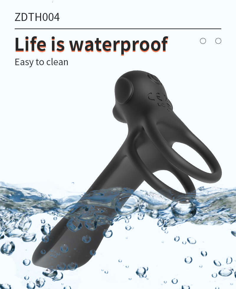 Remote control 20 modes vibrating cock ring men's sex toy USB charging