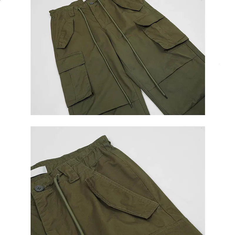 Plus size Retro workwear jeans womens straight leg springsummer casual pants ok loose elongated and wide Z260314