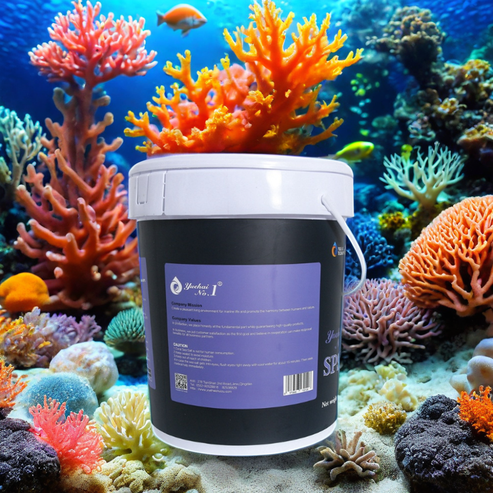 China Supplier Aquarium Food Grade Reef Product Artificial Refined Marine Good Reputation Sps Coral Sea Salt