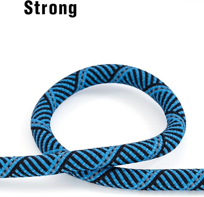 Long Leash Training 10FT 16FT/30FT/50FT/100FT, Reflective Threads Rope Leash, Heavy Duty Dog Lead for Large Medium Small Dogs Walking Playing, Camping