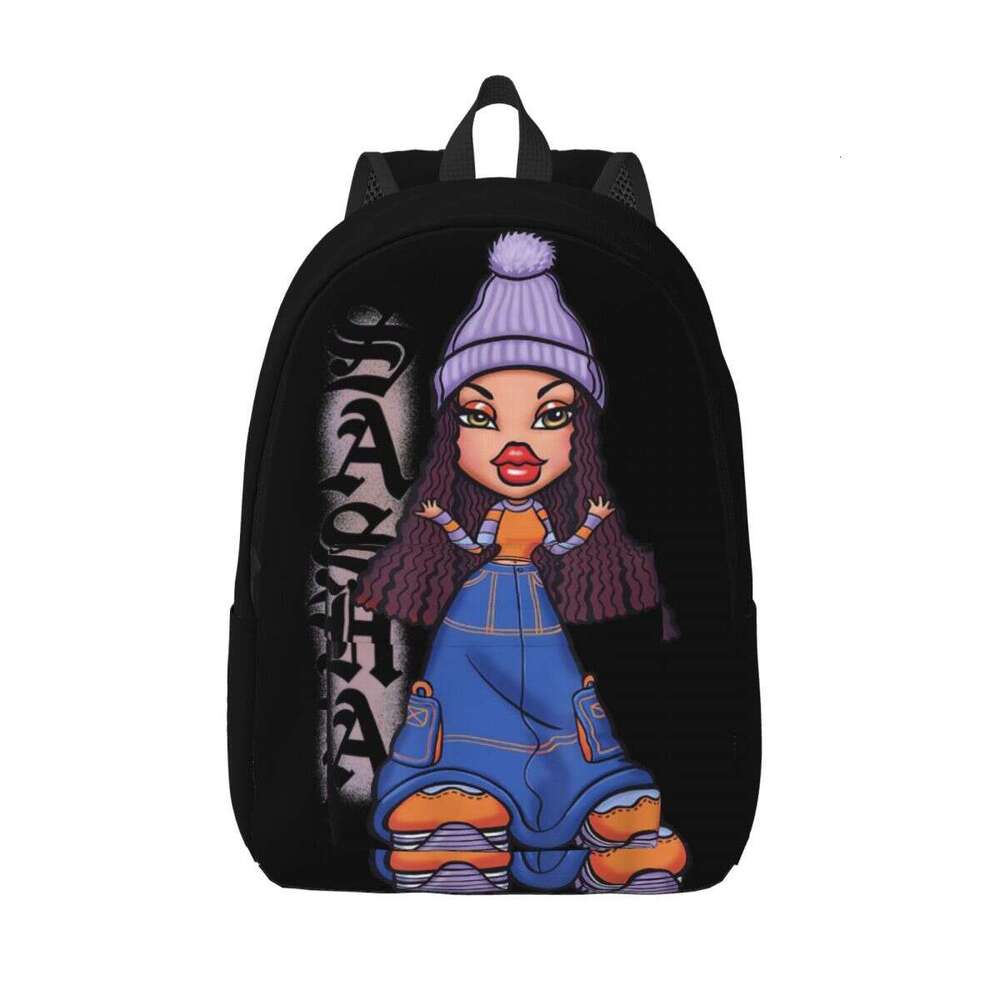 Bratz Sasha Portrait 2 Cool Backpack Outdoor Student Business Daypack for Men Women Laptop Shoulder Bag