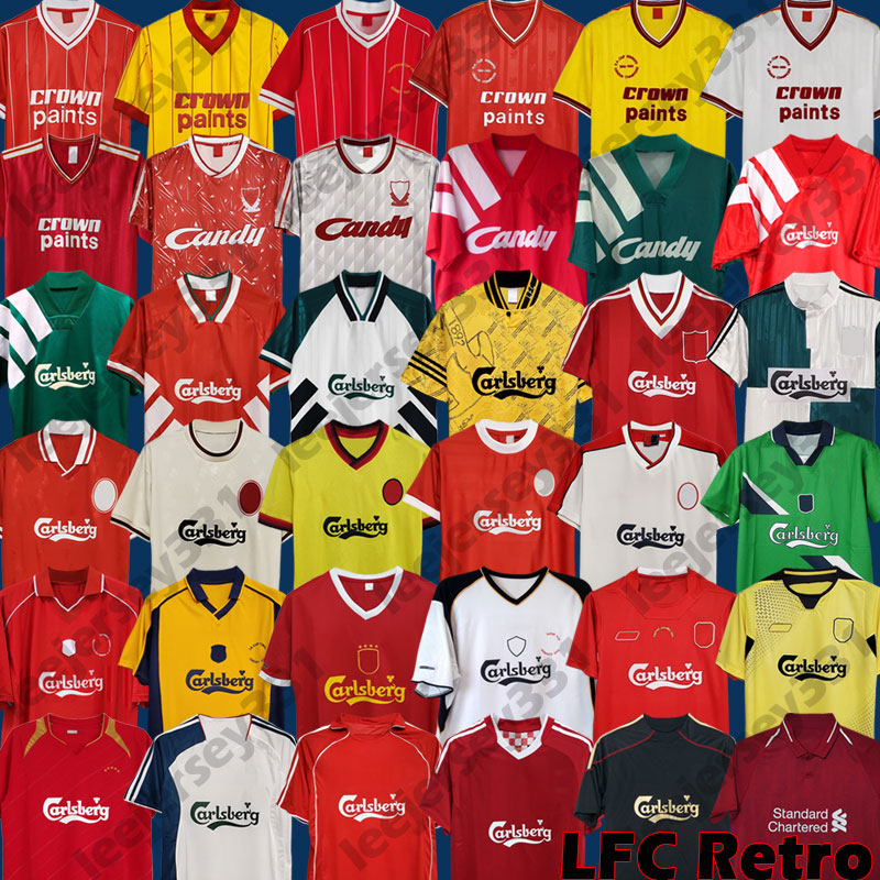 DALGLISH Retro Soccer Jerseys Gerrard 2005 Alonso 10 11 liver pools Vintage Football Shirts 93 95 96 97 98 FOWLER TORRES 82 89 91 Maillot 85 86 Keane 06 07 08 09 SUAREZ Kits