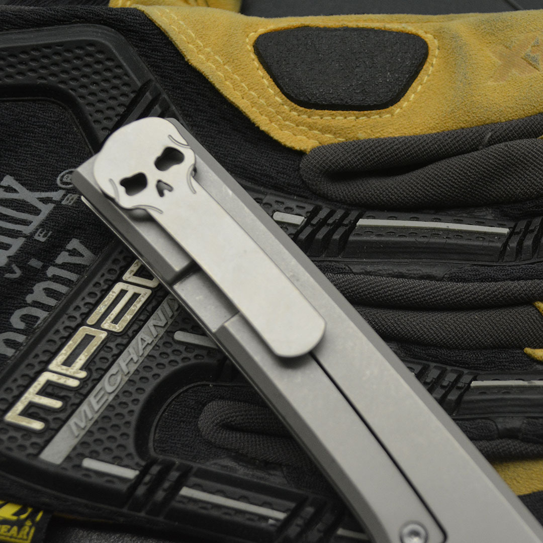High End Folding Knife M390 Satin Blade TC4 Titanium Alloy Handle Ball Bearing EDC Pocket Knives Outdoor Tools