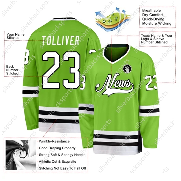 DIY Your ed Custom Hockey Jerseys Men Youth Women Leave Name Any Number This baseball uniform is a quick-drying custom-made sportswear for teenagers a